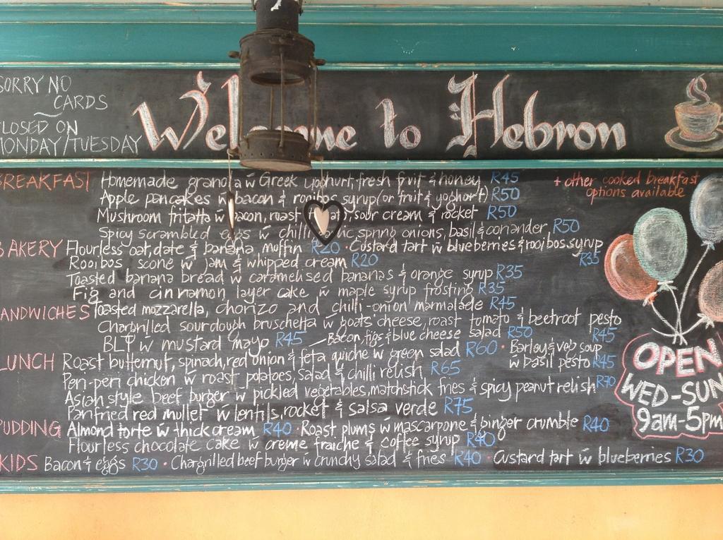 Hebron Guesthouse & Restaurant Citrusdal Exterior foto